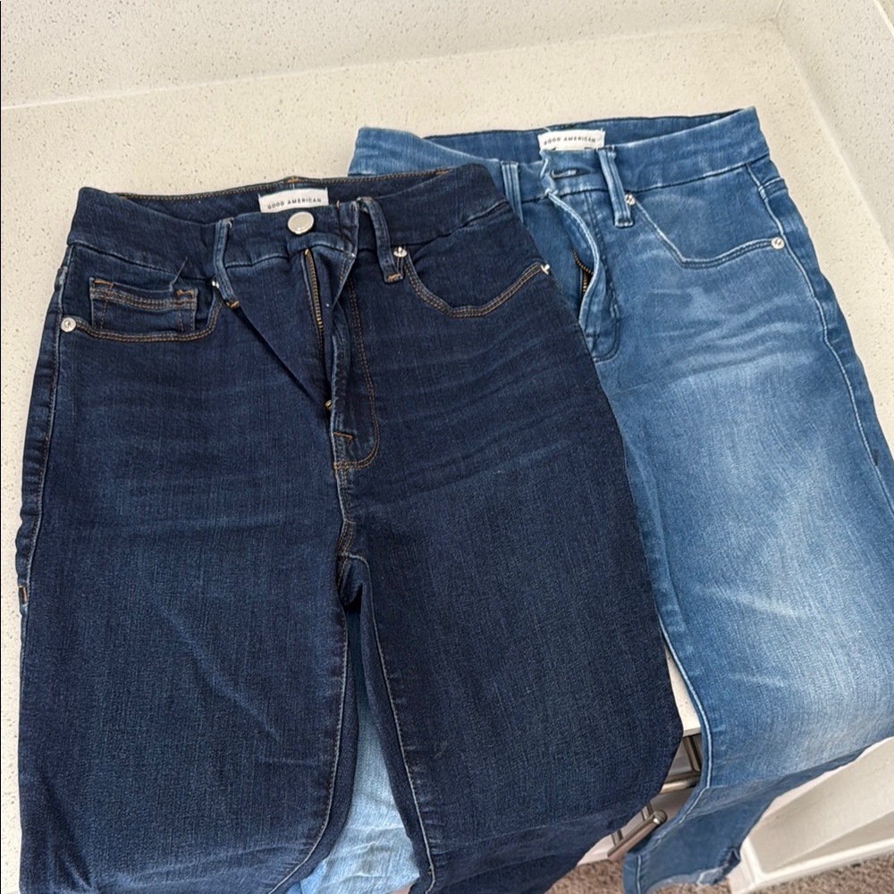 Bundle of Good American Denim Jeans in 00/24
